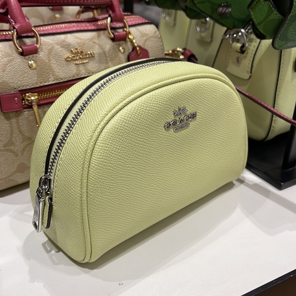 Coach Dome Cosmetic Case
SV/Pale Lime - Picture 2 of 16